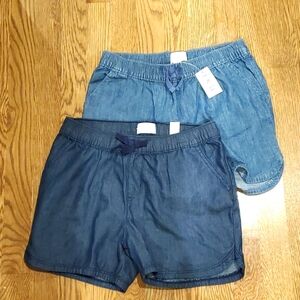 2 blue shorts brand new with tags